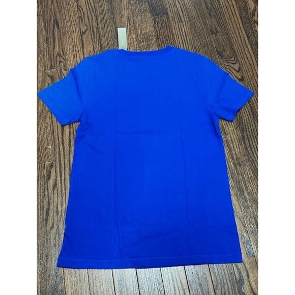 J. Crew Aspen Broken-In Jersey T-Shirt Crew Neck Graphic Print Blue Size XS NEW - Picture 7 of 7